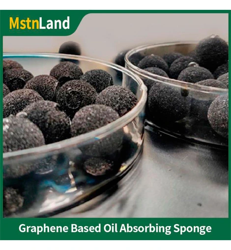 Graphene Based Oil Absorbing Sponge