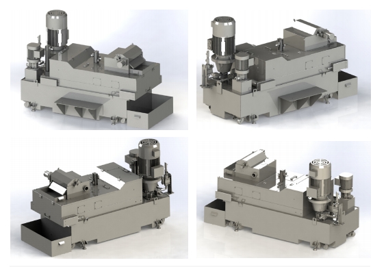 Aquasolid-Solid-Liquid Separation and Drying System